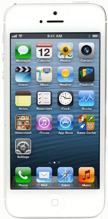 Смартфон Apple iPhone 5 64Gb White & Silver - Зерноград